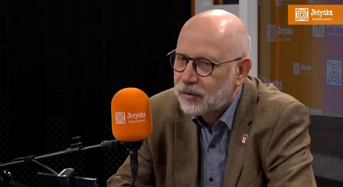 Fot. Youtube.com / Polskie Radio 24. Na zdjęciu Maciej Świrski