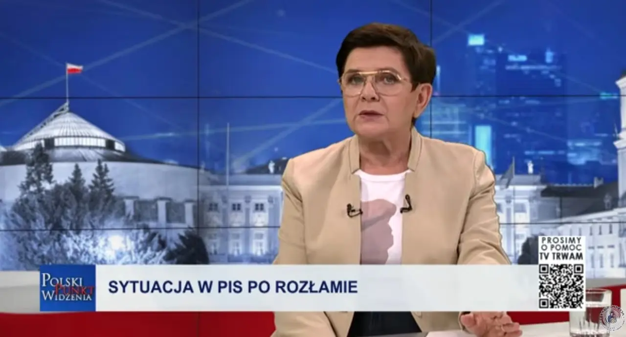 Fot. Youtube.com / Radio Maryja. Na zdjęciu Beata Szydło