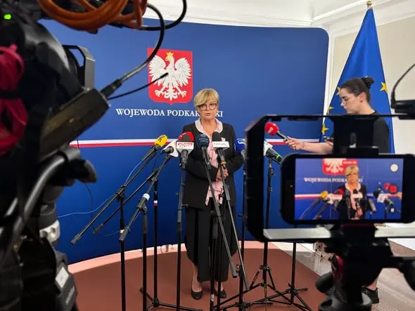 Fot. Beata Terczyńska / Urząd Wojewódzki w Rzeszowie. Na zdjęciu wojewoda Teresa Kubas-Hul.